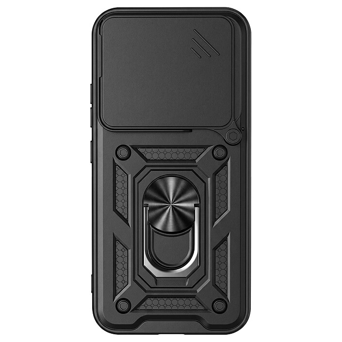 Avizar Coque pour Realme 16 Pro avec Bague Support et Cache Caméra Coulissant