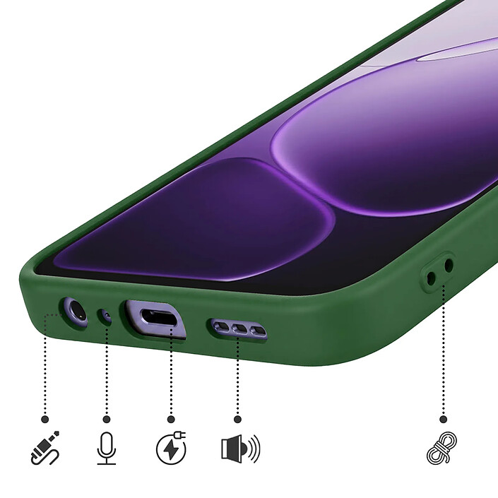 Acheter Avizar Coque pour Oppo A6x Soft-Touch en Silicone Série Fast Cover