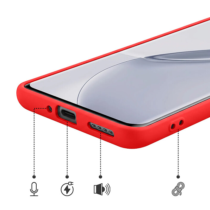 Acheter Avizar Coque pour Realme 16 Pro Soft-Touch en Silicone Série Fast Cover