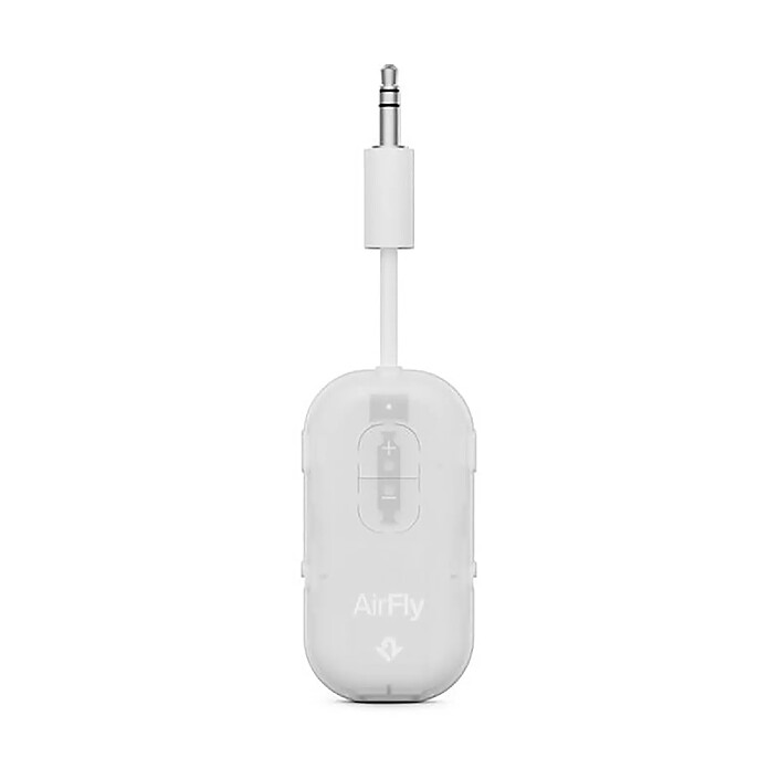 Twelve south Adaptateur Audio Bluetooth avec Prise Jack 3.5mm Modèle AirFly Pro 2 Blanc / Transparent