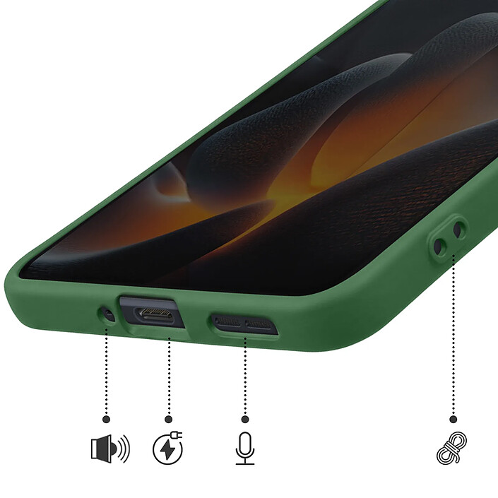 Acheter Avizar Coque pour Motorola Signature en Silicone Souple Anti-dérapant