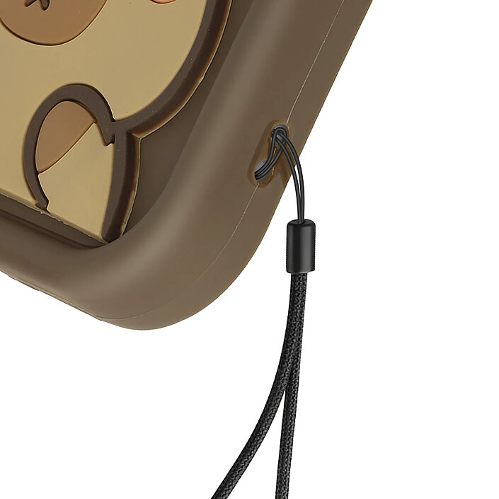 Avizar Coque pour iPhone 17e avec Motifs Capybara Kawaii en 3D et Contour Surélevé pas cher