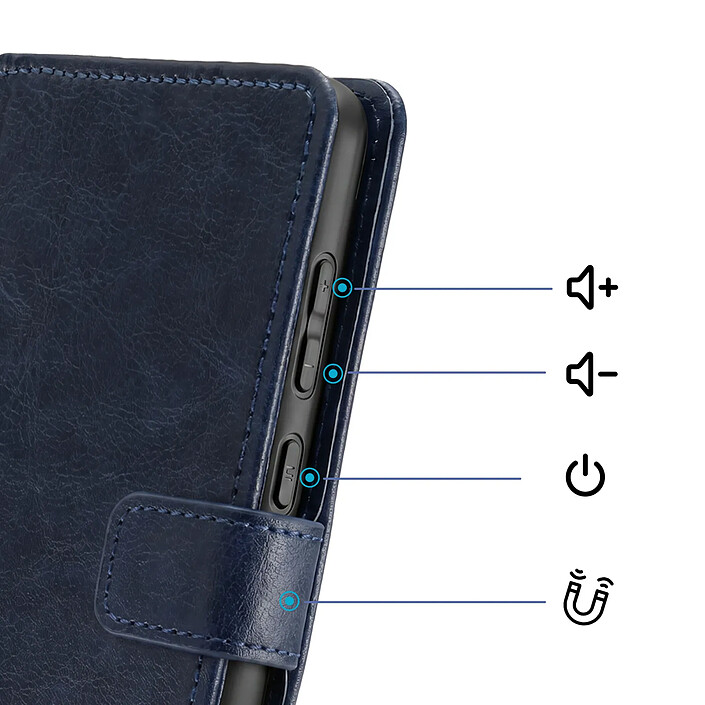 Avis Avizar Étui pour Oppo Find X9 Effet Cuir Vintage avec Support et Porte-cartes