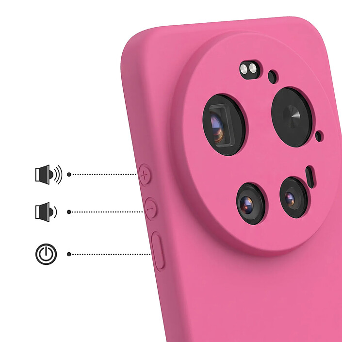 Avis Avizar Coque pour Xiaomi 17 Ultra Soft-Touch en Silicone Série Fast Cover