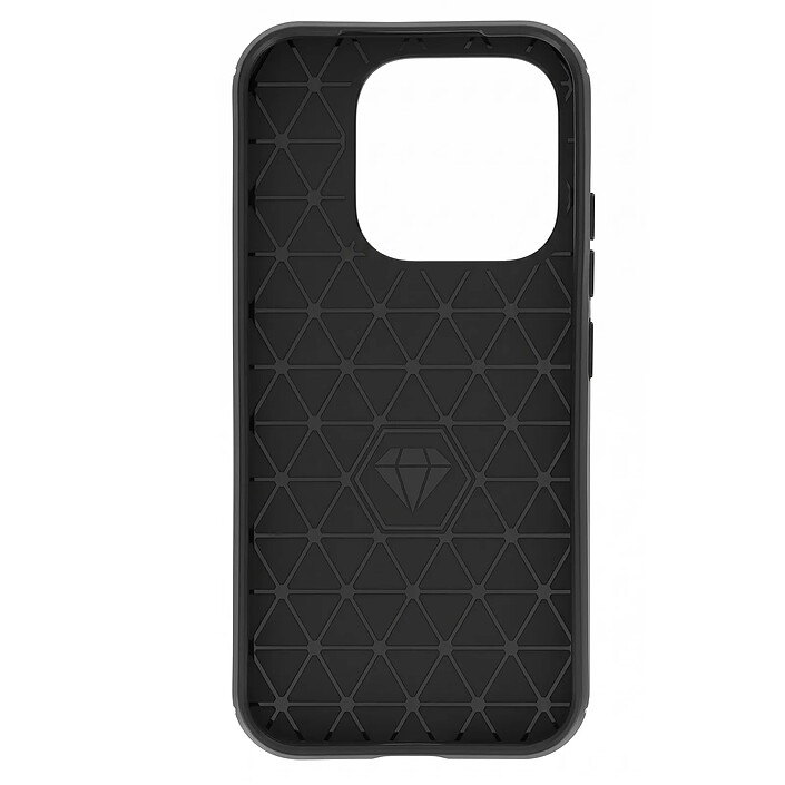 Avizar Coque pour Xiaomi 17 en Silicone Effet Carbone Texture Brossée pas cher