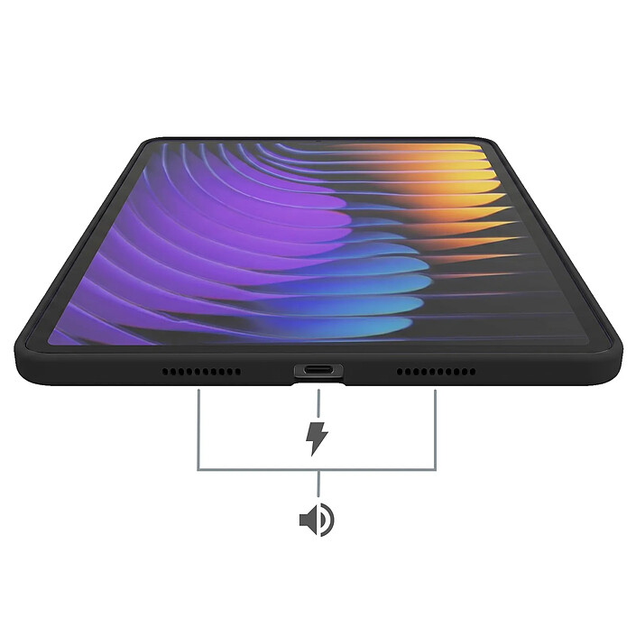 Avizar Coque pour Xiaomi Pad 7 / Pad 7 Pro Bimatière avec Coins Renforcés et Support pas cher