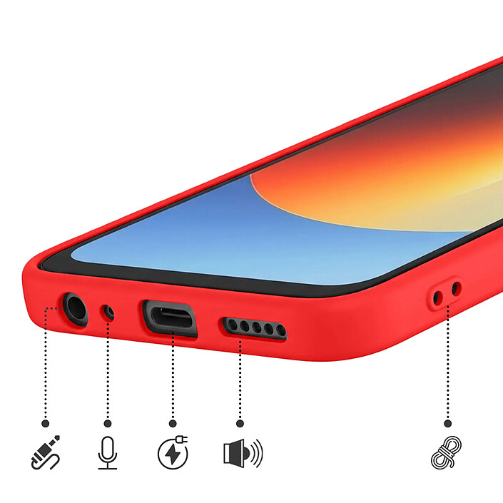 Acheter Avizar Coque pour Redmi A7 Pro Soft-Touch en Silicone Série Fast Cover