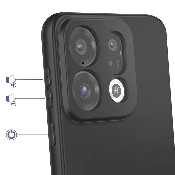 Avis Avizar Coque pour Oppo Find X9 en Silicone Souple avec Contour Caméra Surélevé