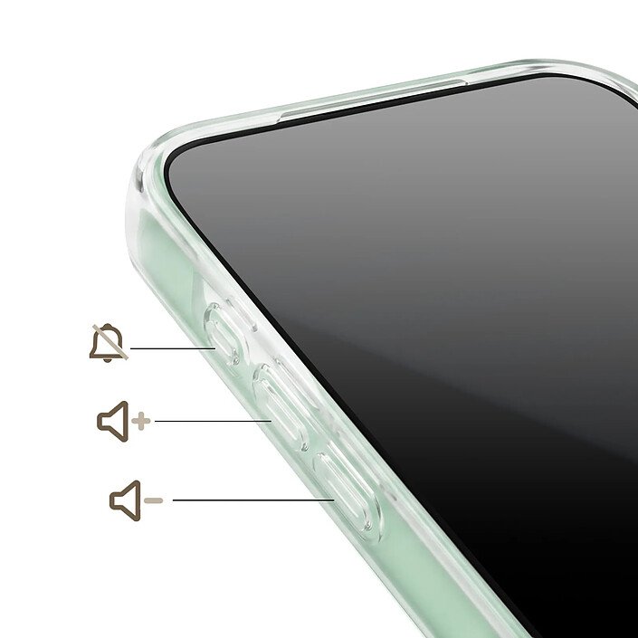 Avis Avizar Coque pour iPhone 16 Pro avec Motif Fraise en Relief 3D et Contour Surélevé