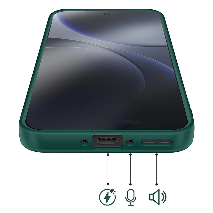 Avizar Coque pour Oppo Find X9 en Silicone Souple avec Contour Caméra Surélevé pas cher