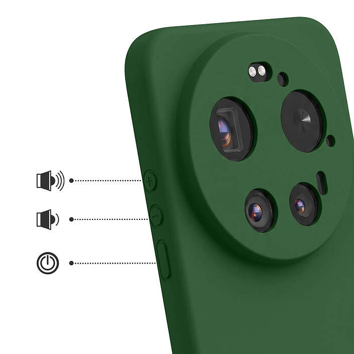 Avis Avizar Coque pour Xiaomi 17 Ultra Soft-Touch en Silicone Série Fast Cover