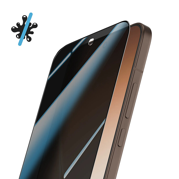 Avizar Verre Trempé pour Oppo Reno 15 Pro avec Filtre Anti-Espion pas cher