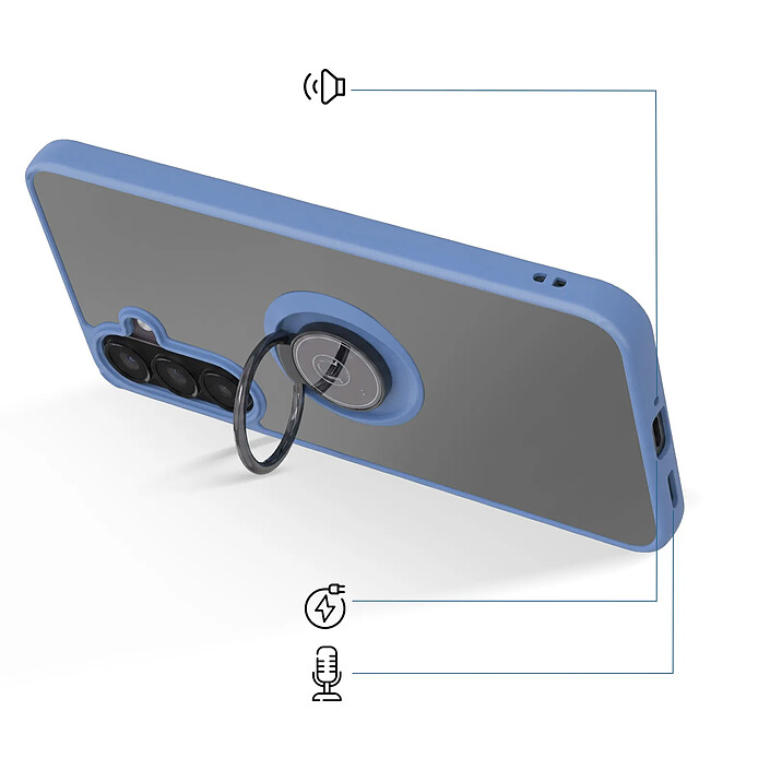 Acheter Avizar Coque Anneau pour Samsung Galaxy A57 Protection Renforcé avec Bague Magnétique