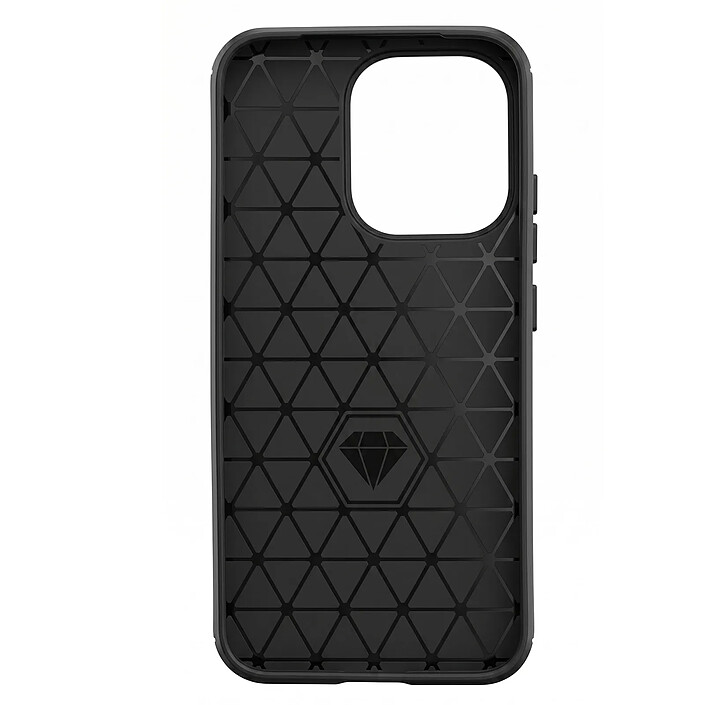 Avizar Coque pour Oppo Reno 15 en Silicone Effet Carbone Texture Brossée pas cher