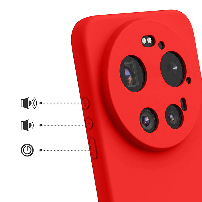 Avis Avizar Coque pour Xiaomi 17 Ultra Soft-Touch en Silicone Série Fast Cover