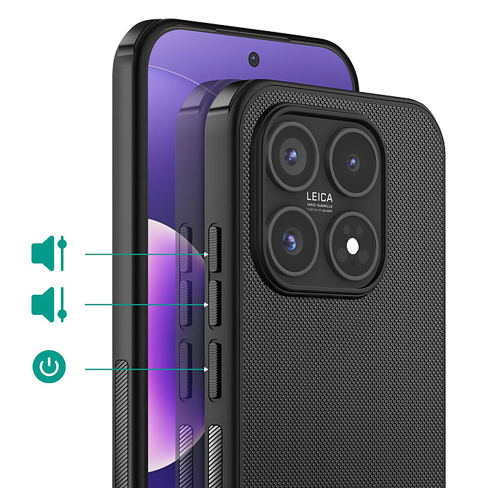 Avis Nillkin Coque pour Xiaomi 17 Finition Texturée Modèle Super Frosted Shield Pro Noir