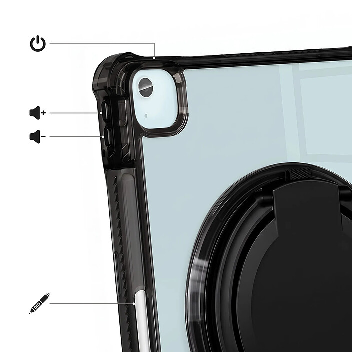 Avis Avizar Coque pour iPad Pro 11 2026 en Silicone Antichoc avec Poignée et Bandoulière