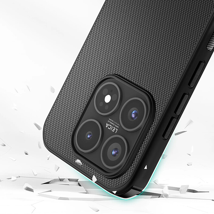 Nillkin Coque pour Xiaomi 17 Finition Texturée Modèle Super Frosted Shield Pro Noir pas cher