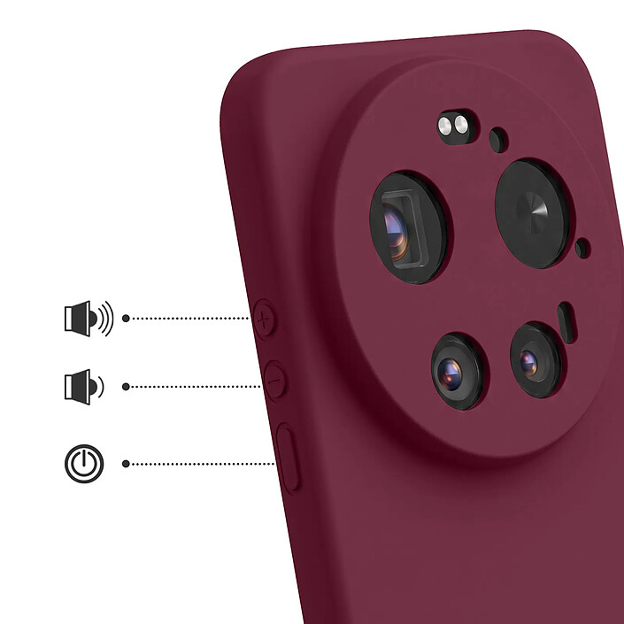 Avis Avizar Coque pour Xiaomi 17 Ultra Soft-Touch en Silicone Série Fast Cover