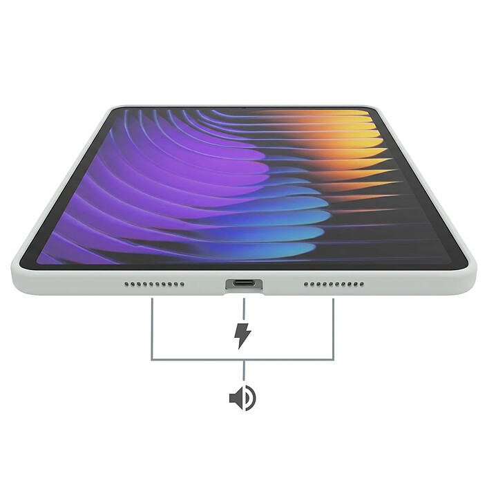 Avizar Coque pour Xiaomi Pad 7 / Pad 7 Pro Bimatière avec Coins Renforcés et Support pas cher