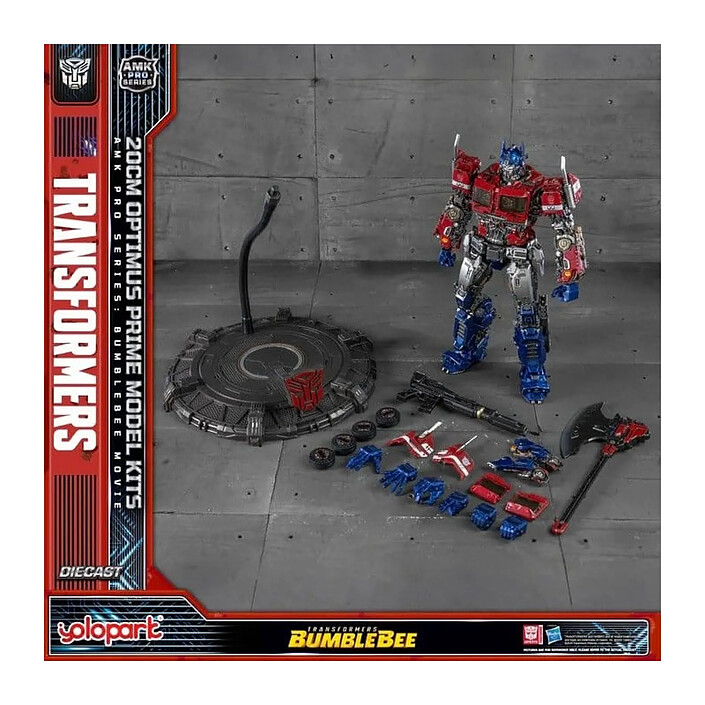 Acheter Transformers: Bumblebee - Figurine Plastic Model Kit AMK PRO Series Optimus Prime 20 cm
