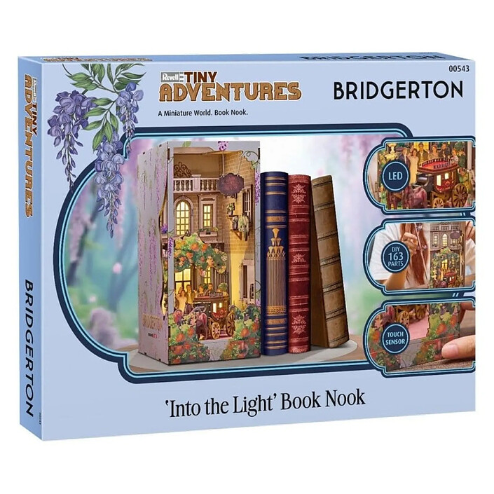 Bridgerton - Mini-diorama Bridgerton Tiny Adventures book nook Into the Light 18 cm pas cher