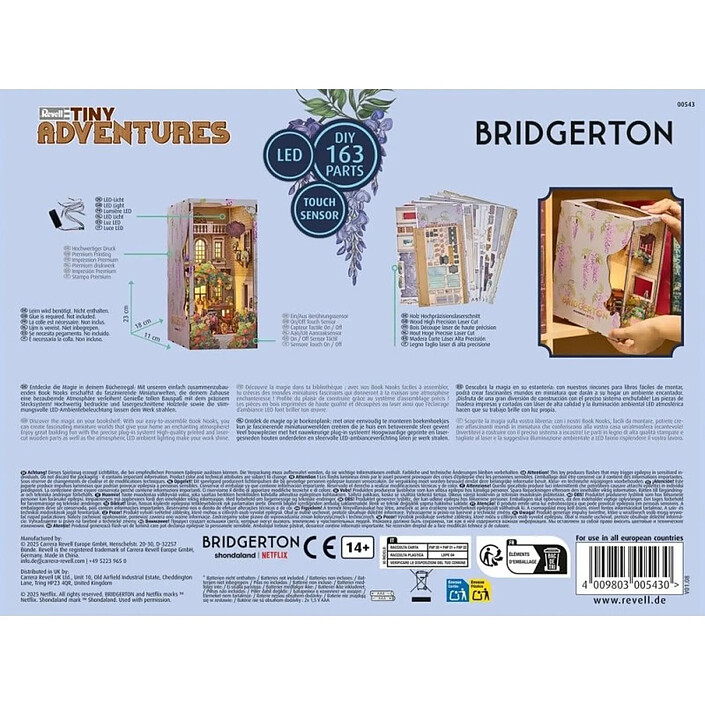 Acheter Bridgerton - Mini-diorama Bridgerton Tiny Adventures book nook Into the Light 18 cm