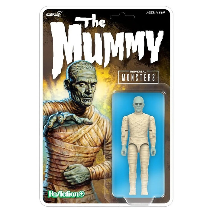 Universal Monsters - Figurine ReAction+ The Mummy