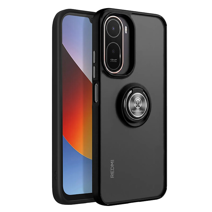Avizar Coque Anneau pour Xiaomi Redmi A7 Pro avec Bague Rotative Magnétiques
