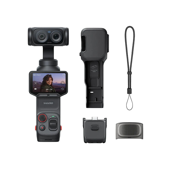 INSTA360 Caméra Luna Ultra Noir - Pack standard