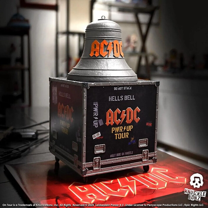 AC/DC - Statuette AC/DC Rock Ikonz On Tour PWR UP Tour Hells Bell ...