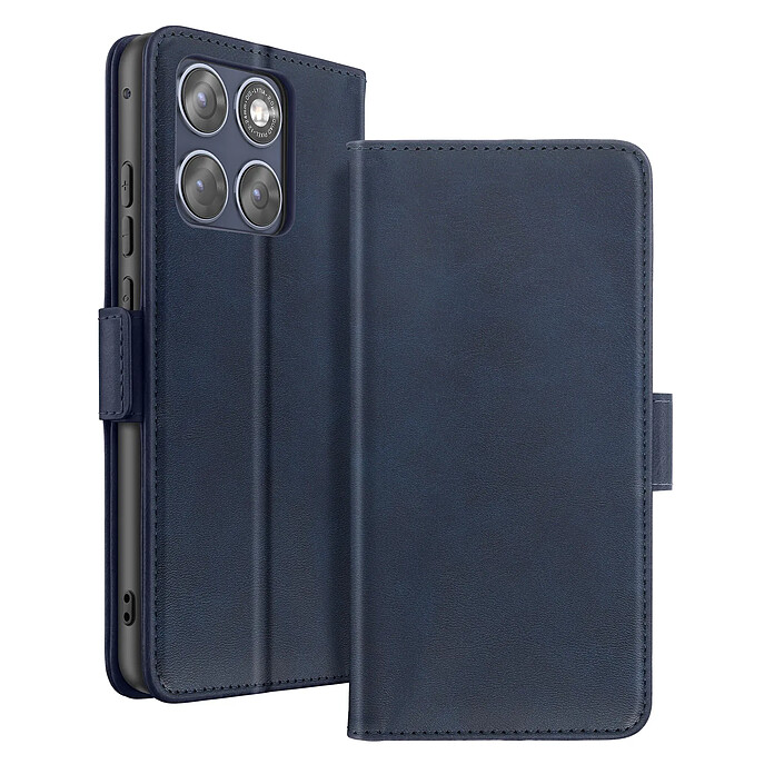 Avizar Étui Portefeuille pour Motorola Edge 70 Fusion à Effet Patiné avec Support