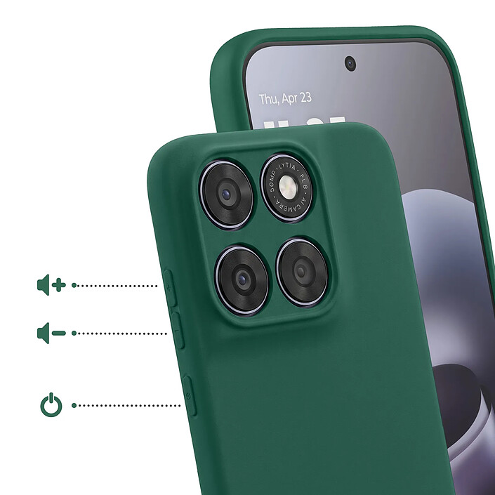 Avis Avizar Coque pour Motorola Moto G87 Anti-traces avec Boutons Redessinés
