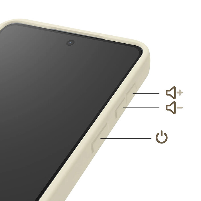 Avis Avizar Coque pour Galaxy A17 avec Motifs Nounours Kawaii en 3D et Contour Surélevé