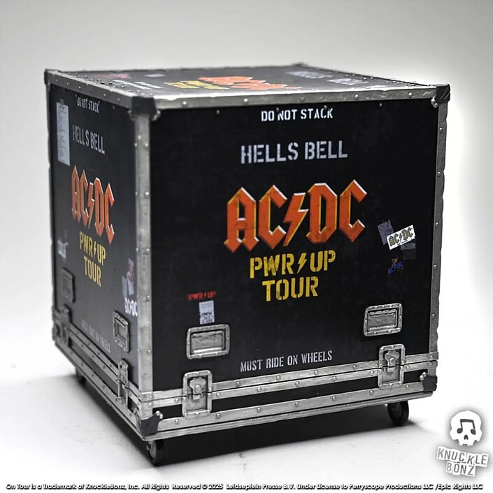 AC/DC - Statuette AC/DC Rock Ikonz On Tour PWR UP Tour Hells Bell ...