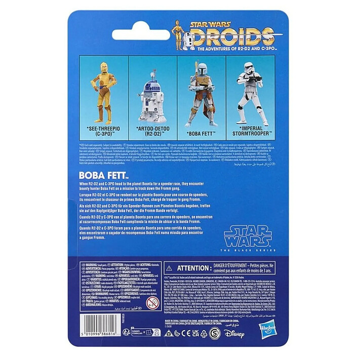 Avis Star Wars: Droids Black Series - Figurine Boba Fett 15 cm