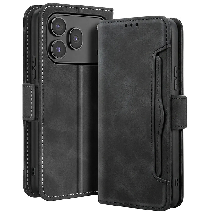 Avizar Étui Folio pour Honor 600 / 600 Pro Design Vintage avec Fonction Support Vidéo