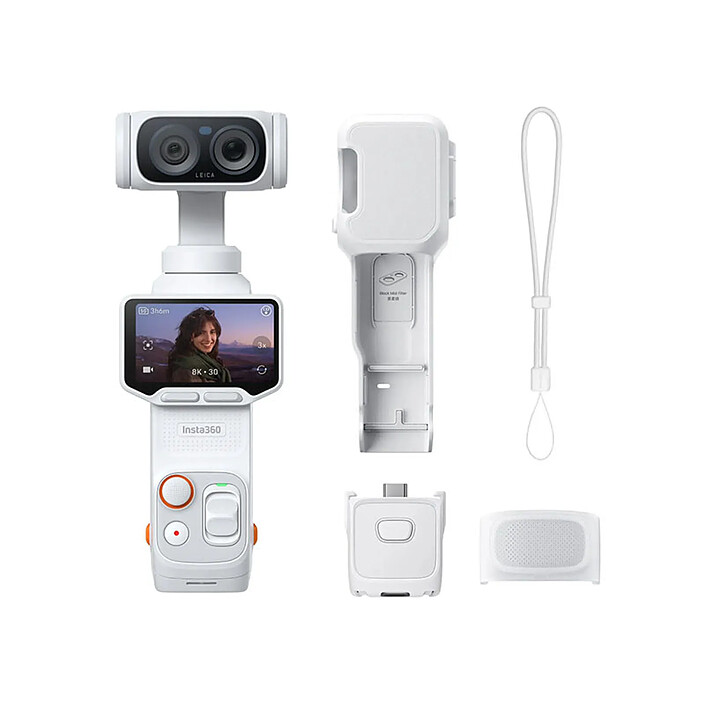INSTA360 Caméra Luna Ultra Blanc - Pack standard