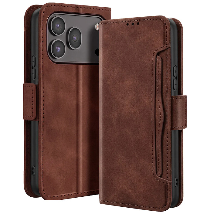 Avizar Étui Folio pour Honor 600 / 600 Pro Design Vintage avec Fonction Support Vidéo