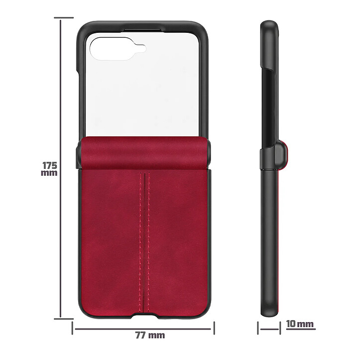 Avizar Coque pour Motorola Razr 70 avec Verre Trempé Écran Externe Antichoc pas cher