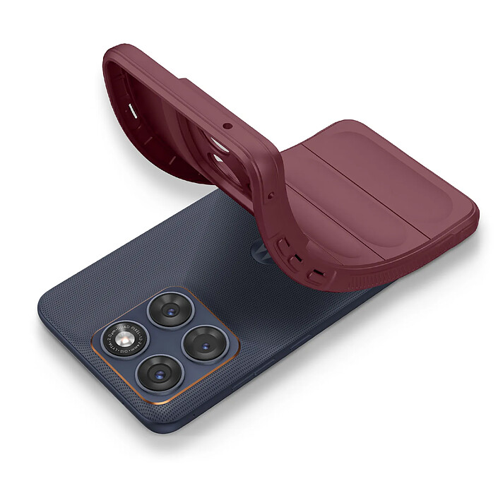 Acheter Avizar Coque pour Motorola Edge 70 Fusion avec Texture Relief en Silicone