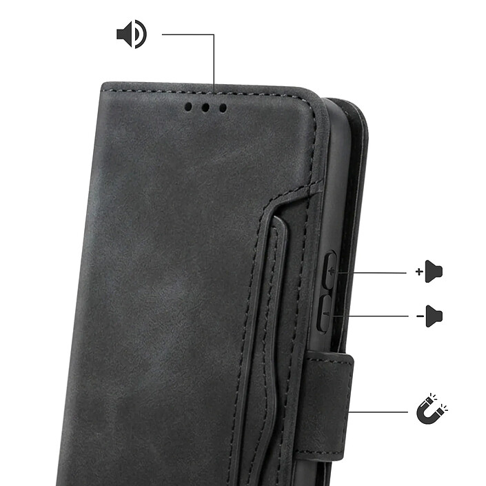 Avis Avizar Étui Folio pour Honor 600 / 600 Pro Design Vintage avec Fonction Support Vidéo