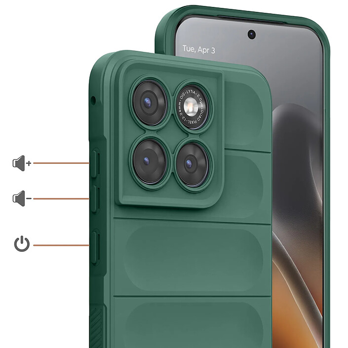 Avis Avizar Coque pour Motorola Edge 70 Fusion avec Texture Relief en Silicone