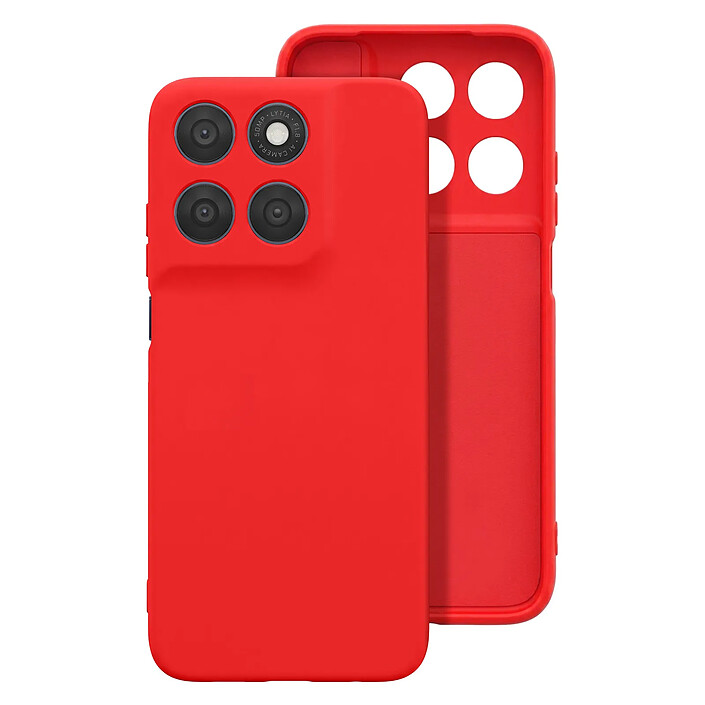 Avizar Coque pour Motorola Moto G67 Soft-Touch en Silicone Série Fast Cover pas cher
