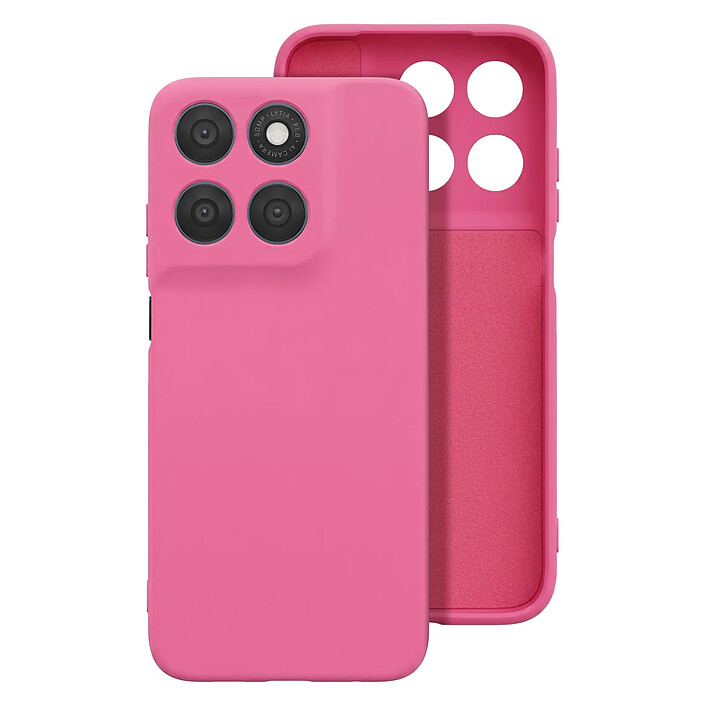 Avizar Coque pour Motorola Moto G67 Soft-Touch en Silicone Série Fast Cover pas cher