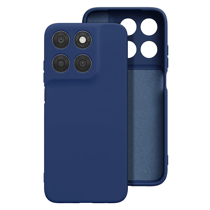 Avizar Coque pour Motorola Moto G67 Soft-Touch en Silicone Série Fast Cover pas cher