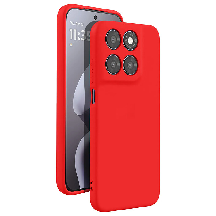 Avizar Coque pour Motorola Moto G67 Soft-Touch en Silicone Série Fast Cover