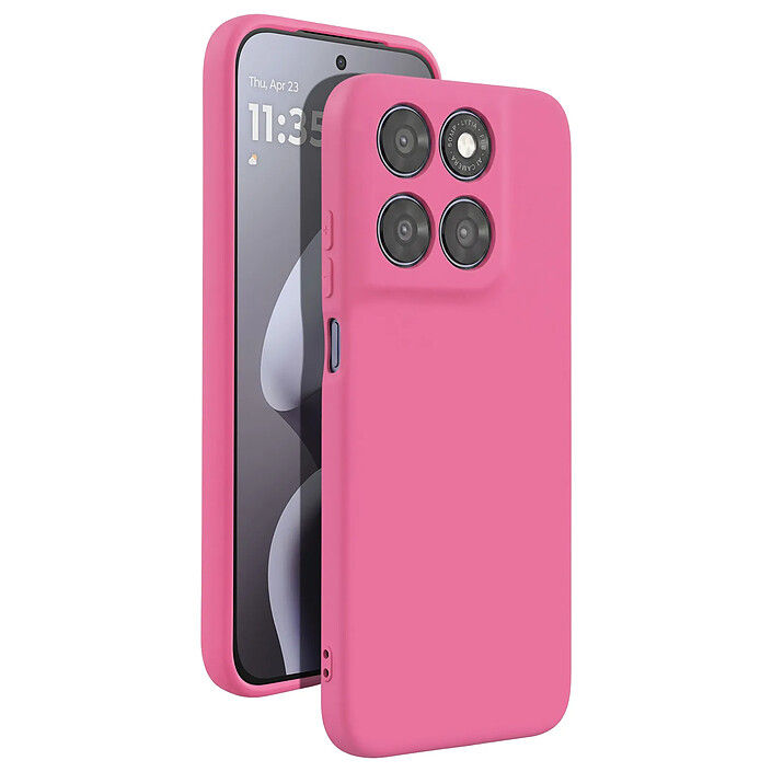 Avizar Coque pour Motorola Moto G67 Soft-Touch en Silicone Série Fast Cover