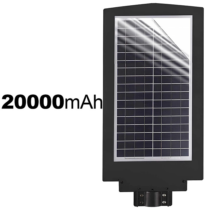 Avizar Lanterne Solaire Extérieur LED 16W avec Détection Mouvement Intelligent IP44 pas cher