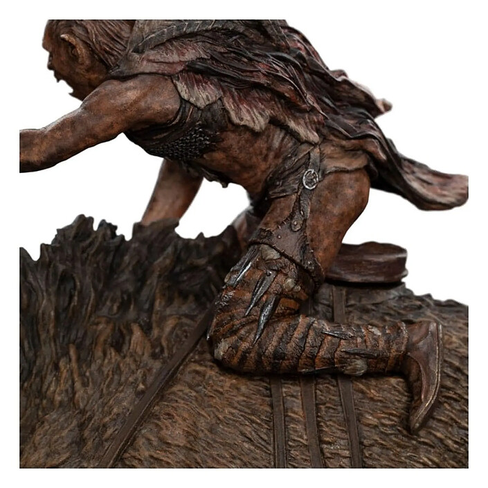 Le Seigneur des Anneaux - Statuette Sharkû on Warg 18 cm pas cher